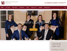 Tablet Screenshot of cc-advocates.com